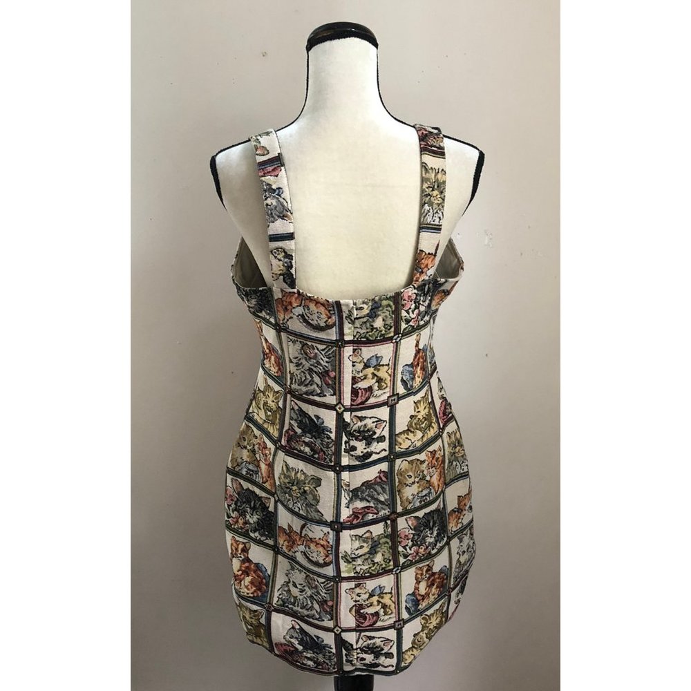 NWT Cider Cat Lover tapestry jumper dress - Picture 5 of 6